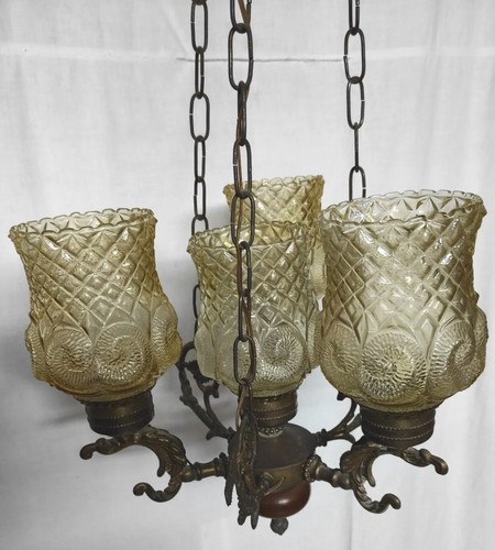Lampadario vintage luci - lampadario,