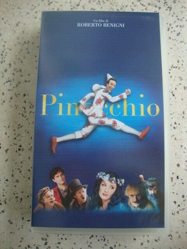 Vhs pinocchio roberto - -,