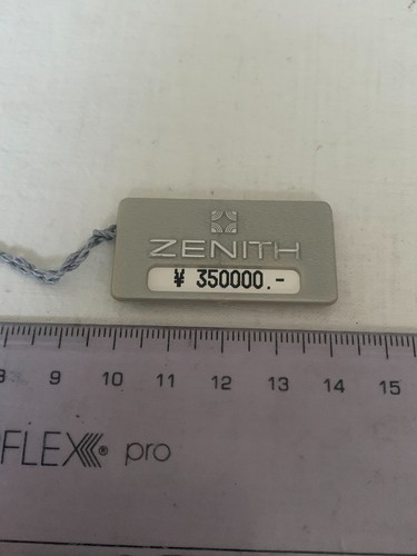 Zenith tag cartellino - zenith,