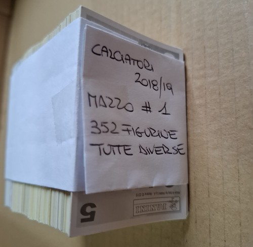Panini calciatori 2018 - panini,