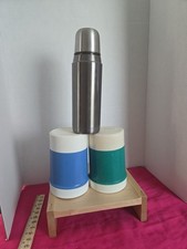 Vntg Matching Thermos 10oz And