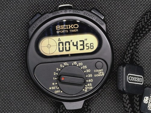 Seiko stopwatch sports timer - sports,