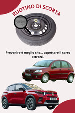 Ruotino di Scorta 16" per CITROEN C3 - C3 AIRCROSS - C3 YOU/PLUS/MAX (125/85R16)