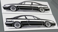 Adesivo Opel Calibra