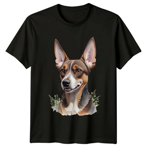 Shirt basenji stile - t-shirt,