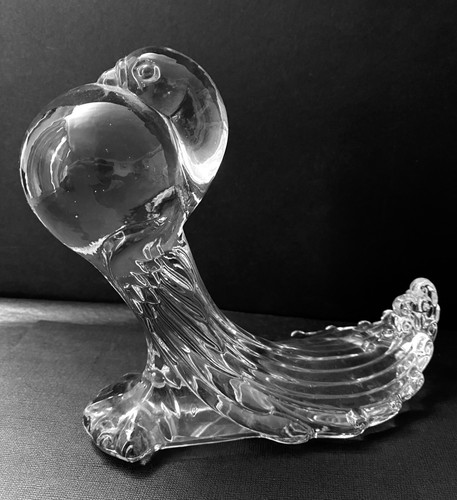 Statuina cristallo animale