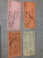 4 BIGLIETTI AUTOLINEE BIELLA OROPA BIELLA VERCELLI