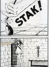 Milo manara, tavola originale