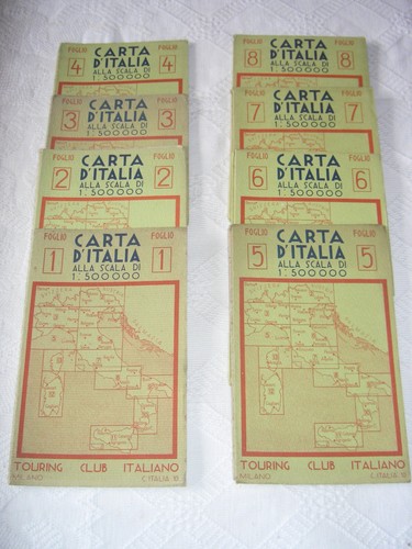 Carta italia touring - carta, d'italia
