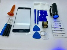 Vetro Anteriore,Kit Riparazione Schermo,Loca Colla Torcia UV per HUAWEI P10 plus 