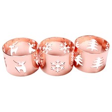  3 Pcs Anelli Portatovaglioli