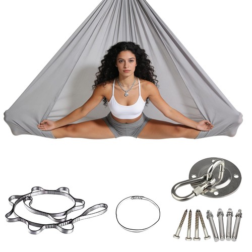 Set amaca yoga aereo altalena - set, aereo,