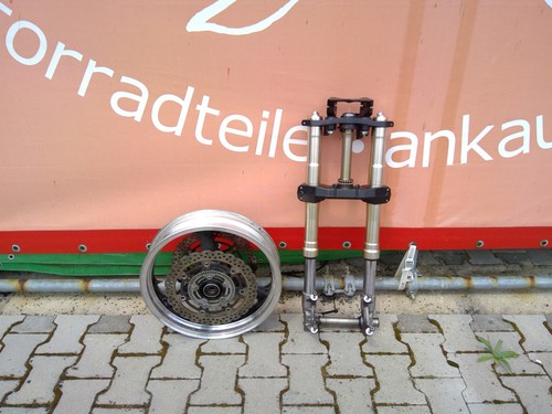Front end fork - end, forcella