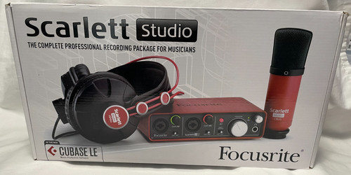 Focusrite scarlett studio - scarlett,