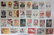 Collezione Ciak Mini Locandine Film Dal 1950 Al 1970 30 Pezzi Cartoline Movie 