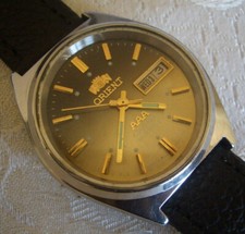 VINTAGE  ORIENT 3 STAR  CRYSTAL  AUTOMATICO 21Jewels  CALIBRO 46943. RARO !!!
