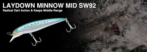 Nories laydown minnow - laydown, sw92