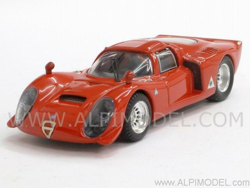 Alfa romeo 1968 prova - 33.2, red