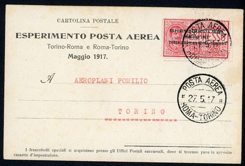 Posta aerea 1917 - aerea,