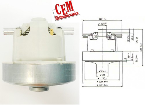 Motore aspirapolvere 1400 - , w
