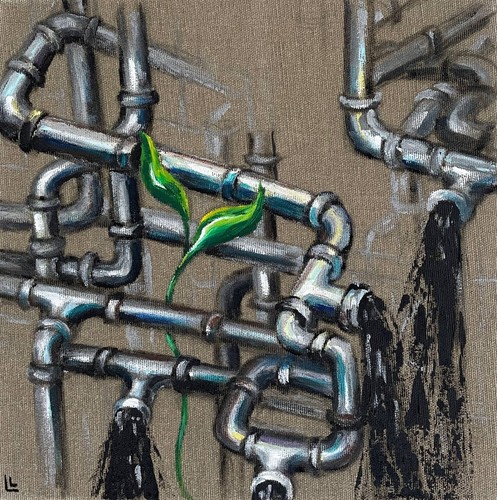 Arte ecologica tubi - tubi, e