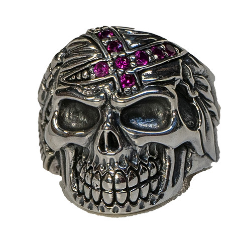 Anello teschio 925 - teschio,