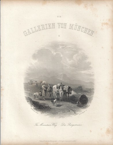 Stampa antica paesaggio - stampa,