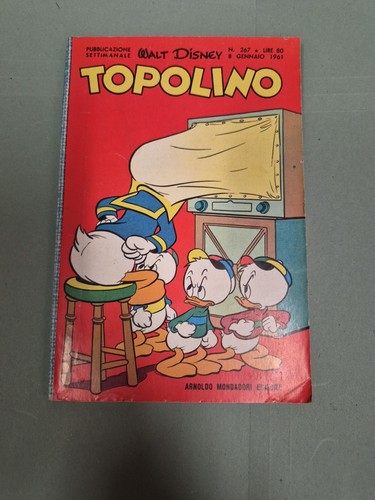 Fumetto topolino 267 dell - topolino, n.