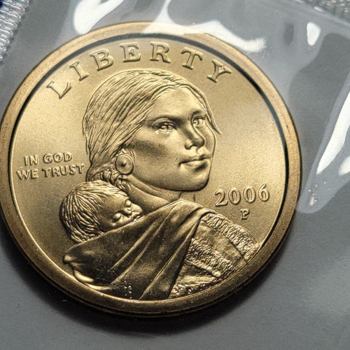2006 sacagawea one dollar - p,
