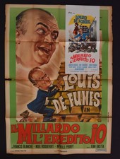 MANIFESTO  2F IL MILIARDO LO EREDITO IO louis de funes roquevart