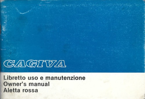 Cagiva uso e manutenzione - -,