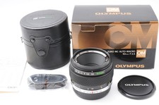 [Quasi come nuovo nella scatola] Olympus OM-System Zuiko MC obiettivo automatico macro 50 mm f3,5 MF GIAPPONE