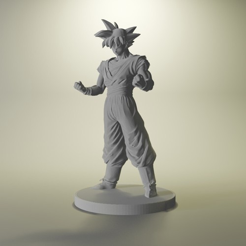 Goku super saiyan action - super,