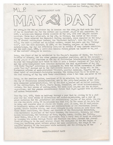 May day 1971 - may,