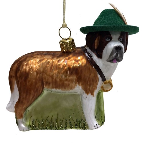 Cane san bernardo con cappello - cane,