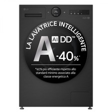 Lg Lavatrice 13 Kg A-40% 1400 giri 61,5 cm Inverter Vapore Serie X7 F4X7013TBB