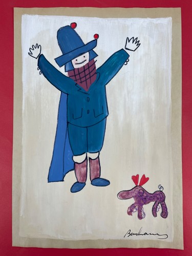 Ludwig bemelmans drawing - bemelmans, on
