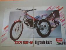advertising Pubblicità 1988 MOTO APRILIA TXR 312 M TRIAL