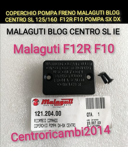 Coperchio pompa freno malaguti - coperchio,