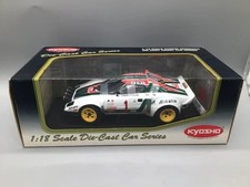 1/18 Kyosho No. 08132A Lancia Stratos 1977 Rally Monte Carlo Winner