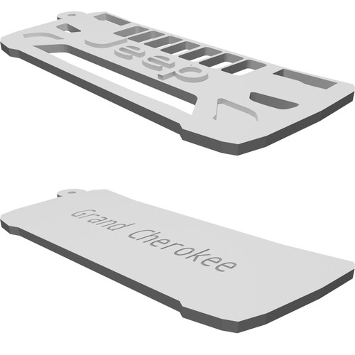 Portachiavi con logo - logo, jeep