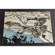 Cartolina Bardonecchia - Partenze Sciovie Pian del Sole e Pista di Ghiaccio