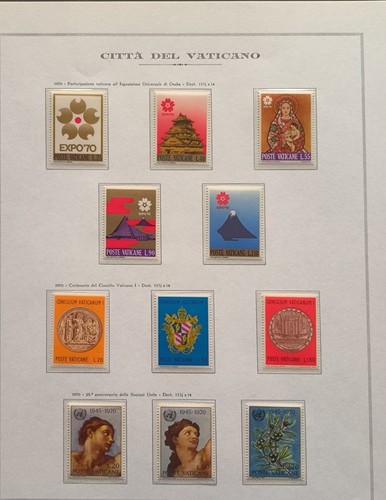 1970 vaticano annata completa - 1970,