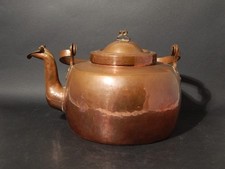 ANTICO VITTORIANO GRANDE BOLLITORE KETTLE IN RAME COUNTRY CHIC CUCINA FINE 1800