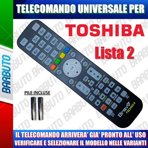 Telecomando universale toshiba - telecomando,