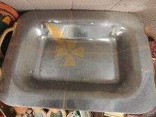 Vassoio ottone fiocco con