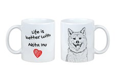 Akita Inu tazza con cane la