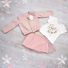 Vestito rosa carino per