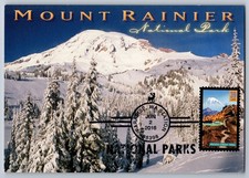 #4043 Wonders of America Pacific Crest Trail Maxi Card con Annullo Parchi Nazionali