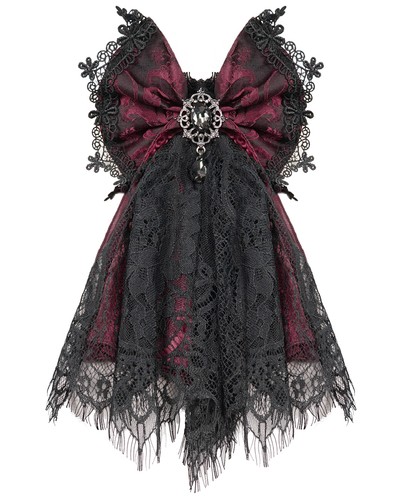 Cravatta jabot fiocco gotico - cravatta,